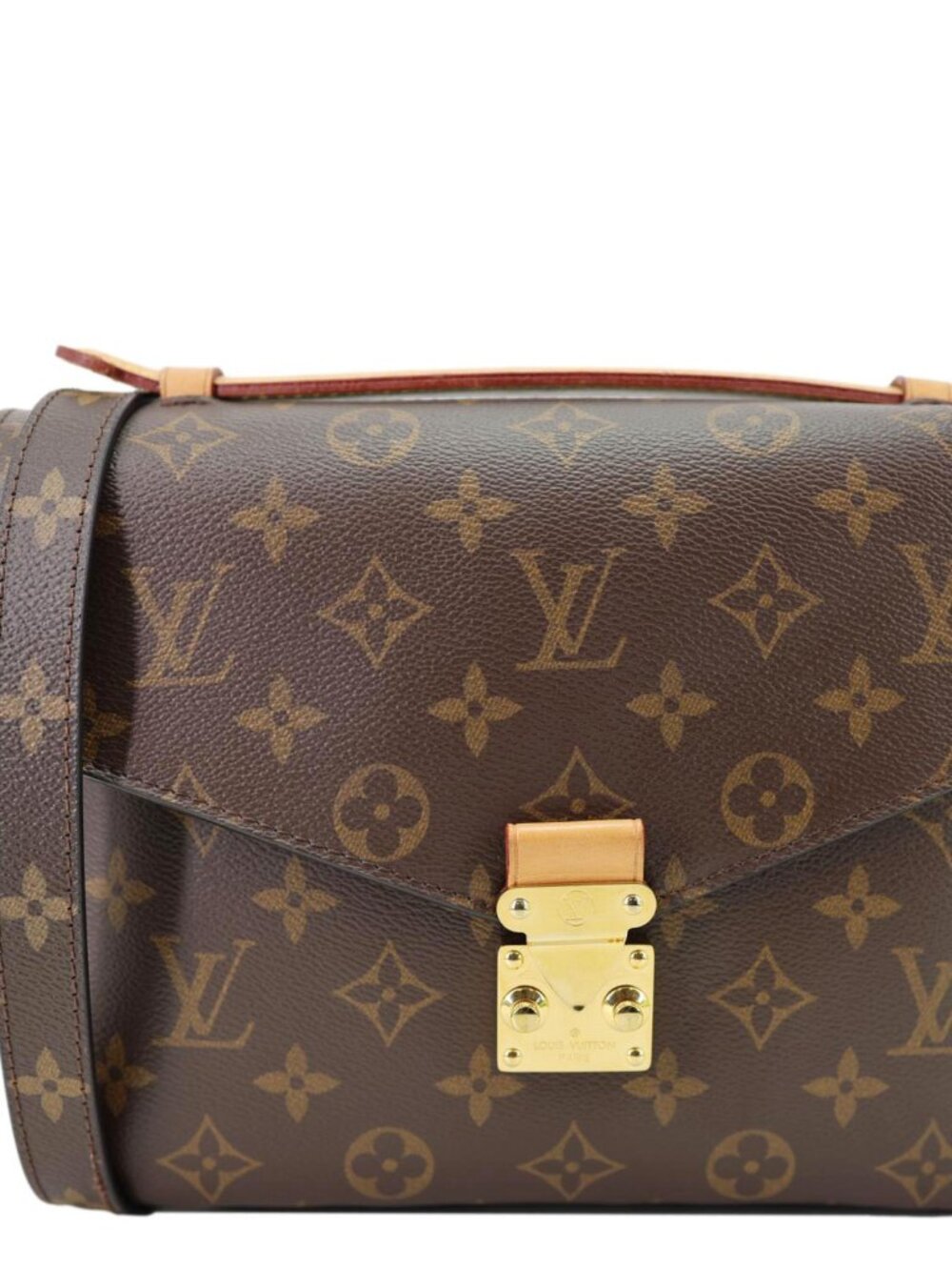 Louis Vuitton Metis Pochette Monogram Canvas Crossbody Bag Brown